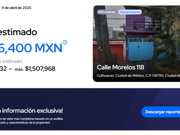 Departamento  de oportunidad en CULHUACAN, IZTAPALAPA  ✨🏡💵