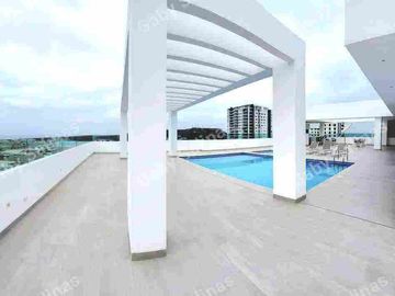Departamento en venta en Chipipe Salinas playa súper cerca y seguridad 24 horas