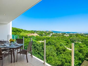 Moderno Departamento con Vista al Mar en Alamar, La Cruz de Huanacaxtle – 2 Recámaras, 2 Baños