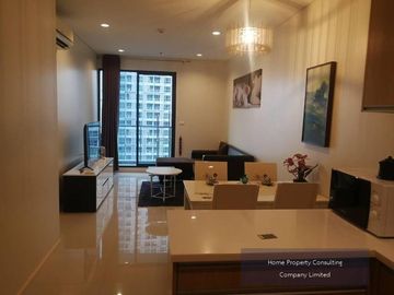 Condo for Sale: Villa Asoke Only 120 meters (2-min walk) to MRT Phetchaburi Prime location in the heart of the city, ideal for living or investment