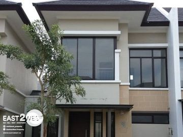 Disewakan Rumah Cluster Ilustria The Eminent BSD City Tangerang Bagus Murah Siap Huni Lokasi Nyaman Strategis