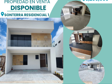 Casa en venta  en Sonterra Residencial 1 MAZATLAN SINALOA