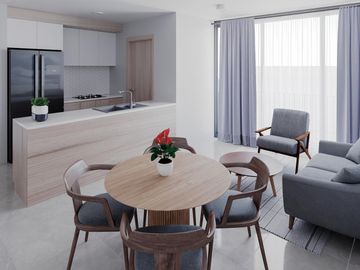 Departamentos en Preventa en (Residencial Jade) Pedregal de Santo Domingo, Coyoacan