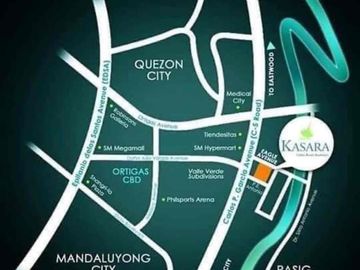 For Sale RFO Rent to own Condominium in Ortigas along C5 Kasarar Urban Resort Recidences near MAKATI AYALA NAIA AIRPORT ATENEO
