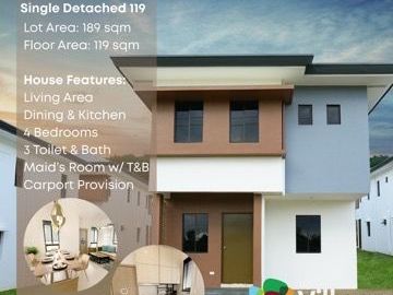 Now Selling: Brand-New Single Detached Home in The Villages at Lipa, Batangas