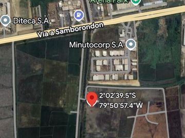VENTA TERRENO 18.480 m2 Avda. Ronald Sonne, a una cuadra de la Avda. Miguel Yunez, cerca de Almax 2. Diteca, Almax-Center. Uso de Suelo Comercial- Industrial. $ 1’386.000