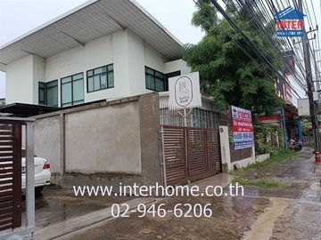 2-storey office building, 186.6 sq.w., office building near iHave CPU Ram Intra, Ram Intra Road, Phahon Yothin Road, Bang Khen District, Bangkok
