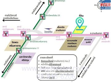 2-storey office building, 186.6 sq.w., office building near iHave CPU Ram Intra, Ram Intra Road, Phahon Yothin Road, Bang Khen District, Bangkok