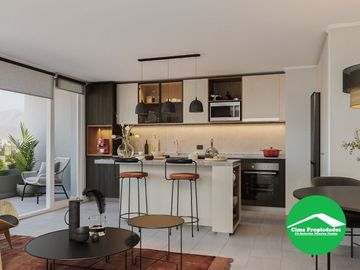 Venta de Departamentos Nuevos en Macul con ¡Bono pie!
