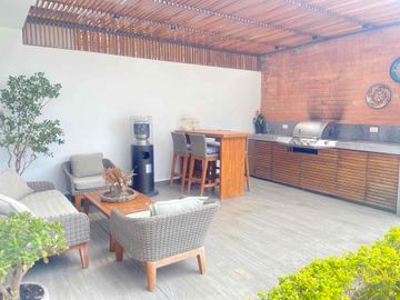casa en venta dentro de condominio con espacio verde