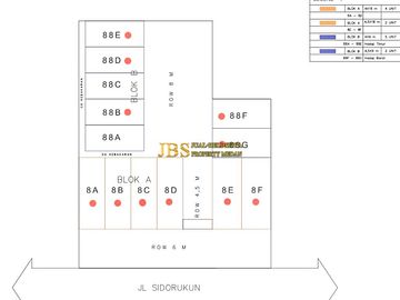 Jual Townhouse Kondisi Kosong di Krakatau Luxe Jalan Sidorukun
