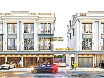 Jual Townhouse Kondisi Kosong di Krakatau Luxe Jalan Sidorukun