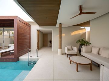 White Sand Beach Luxury Pool Villa  3 Bed, 3 Bath 130 SQW. @ Mövenpick, Na Jomtien