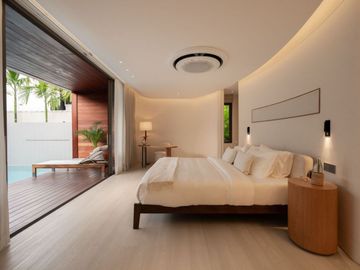 White Sand Beach Luxury Pool Villa  3 Bed, 3 Bath 130 SQW. @ Mövenpick, Na Jomtien