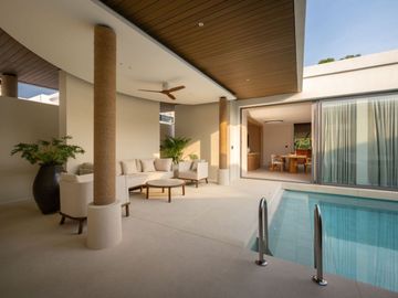 White Sand Beach Luxury Pool Villa  3 Bed, 3 Bath 130 SQW. @ Mövenpick, Na Jomtien