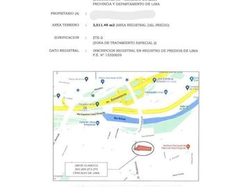 OCASION PARA INVERSIONISTAS - TERRENO EN VENTA 3511M2