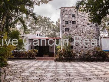 CASA ESTILO MEXICANO EN EL RESIDENCIAL ECOLOGICO Y EXCLUSIVO EL RAMONAL , EN CANCUN