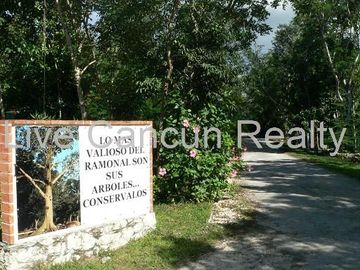 CASA ESTILO MEXICANO EN EL RESIDENCIAL ECOLOGICO Y EXCLUSIVO EL RAMONAL , EN CANCUN