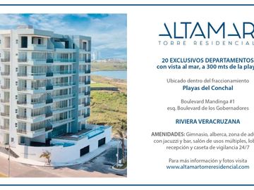 Venta Dos departamentos de lujo Playas del Conchal Veracruz