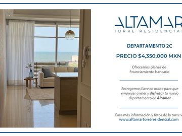 Venta Dos departamentos de lujo Playas del Conchal Veracruz