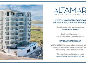 Venta Dos departamentos de lujo Playas del Conchal Veracruz