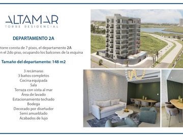 Venta Dos departamentos de lujo Playas del Conchal Veracruz