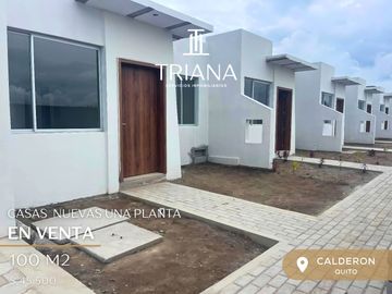 CASAS NUEVAS EN VENTA VIA MARIANITAS CALDERON QUITO