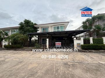 2-storey detached house, 63.2 sq.w., Supalai Parkville Village, near the Rayong Provincial Land Office, Adun Thammaprapha Road, Taksin Maharat Road, M