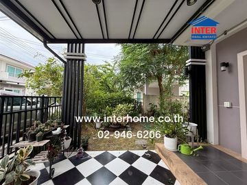 2-storey detached house, 63.2 sq.w., Supalai Parkville Village, near the Rayong Provincial Land Office, Adun Thammaprapha Road, Taksin Maharat Road, M