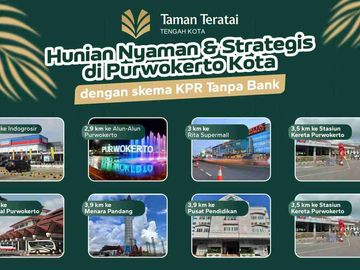 RUMAH HANYA 5 MENIT KE ALUN ALUN PURWOKERTO SISA 2 UNIT LAGI DI TANJUNG PURWOKERTO