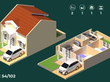 RUMAH HANYA 5 MENIT KE ALUN ALUN PURWOKERTO SISA 2 UNIT LAGI DI TANJUNG PURWOKERTO