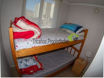 Hermoso departamento amoblado, primera línea playa La Herradura, 3D y 2B. Coquimbo. 5.060 UF