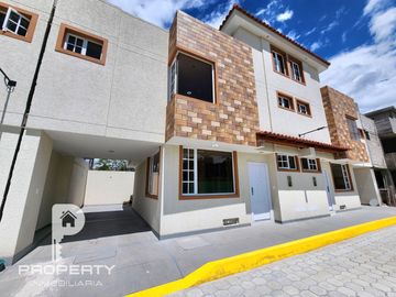 Casas en venta en La Armenia Valle de los Chillos 3 dormitorios 1 estudio 2 parqueaderos POR ESTRENAR