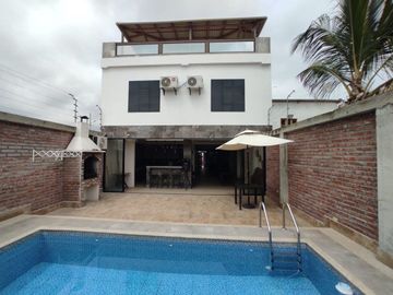 casa con piscina de venta en crucita manabi ar