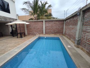 casa con piscina de venta en crucita manabi ar