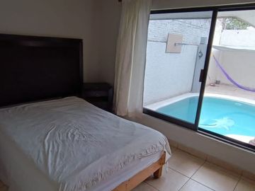Casa de 1 nivel en renta, Col Los Tulipanes, CUernavaca Morelos.