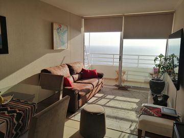Venta Dpto 3 D, 2 B, Vista al mar, Edificio Oceánica, Sector sur de  Iquique