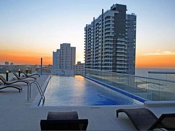 Se Vende o Arrienda Espectacular Apartamento frente al mar.