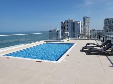 Se Vende o Arrienda Espectacular Apartamento frente al mar.