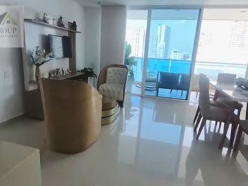 Se Vende o Arrienda Espectacular Apartamento frente al mar.