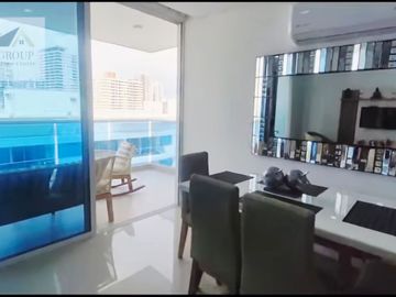 Se Vende o Arrienda Espectacular Apartamento frente al mar.