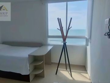 Se Vende o Arrienda Espectacular Apartamento frente al mar.