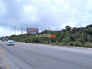 TERRENO EN VENTA FRENTE A CARRETERA EN XPUHA, SOLIDARIDAD, PLAYA DEL CARMEN