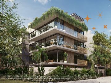 LUAR 203. Dep. de 3 hab. en Aldea Zama Premium, Tulum