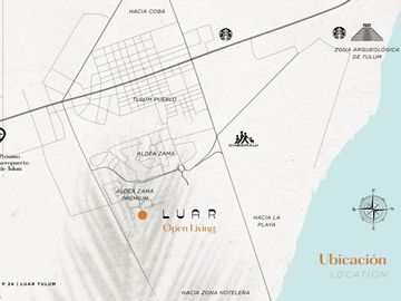 LUAR 203. Dep. de 3 hab. en Aldea Zama Premium, Tulum