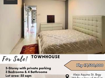 For Sale: Townhouse located at Alejo Aquino St. Brgy 759 Boundary of Makati