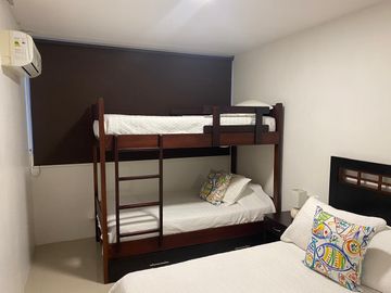 Punta Centinela, Vendo hermoso departamento 3 dormitorios full amoblado vista al mar