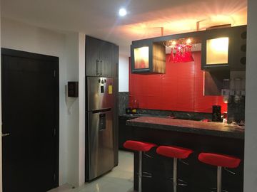 Punta Centinela, Vendo hermoso departamento 3 dormitorios full amoblado vista al mar