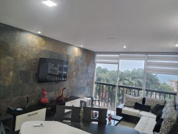 Punta Centinela, Vendo hermoso departamento 3 dormitorios full amoblado vista al mar