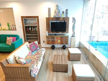 🚨¡SE VENDE MODERNO DEPARTAMENTO DUPLEX EN 1ERA FILA DE 191M2 EN PLAYA CABALLEROS!
